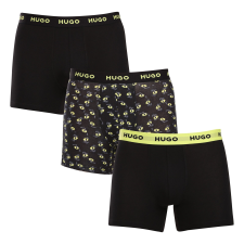 3PACK Férfi boxeralsó HUGO többszínű (50517887 983) XL férfi alsó