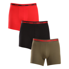 3PACK Férfi boxeralsó HUGO többszínű (50520475 971) M férfi alsó