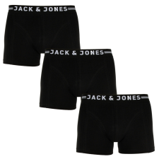 3PACK Férfi boxeralsó Jack and Jones fekete (12171944) XL férfi alsó