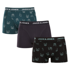  3PACK Férfi boxeralsó Jack and Jones többszínű (12275817) M
