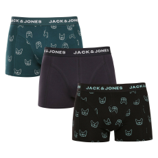  3PACK Férfi boxeralsó Jack and Jones többszínű (12275817) XL