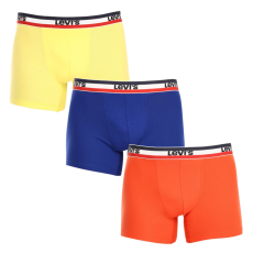  3PACK Férfi boxeralsó Levis többszínű (100002870 010) M