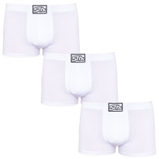  3PACK férfi boxeralsó Styx klasszikus gumipánt fehér (3Q1061) XL férfi alsó