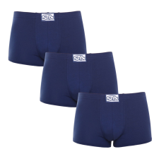 3PACK férfi boxeralsó Styx klasszikus gumipánt sötétkék (3Q0968) M férfi alsó