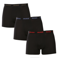  3PACK férfi boxeralsók HUGO fekete (50532613 972) XL
