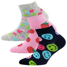  3PACK gyermek zokni Lonka alacsony többszínű (Dedonik-Mix H) 25/29