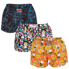 3PACK női klasszikus boxeralsó Styx art klasszikus gumi multicolour (3K11834) M női alsó