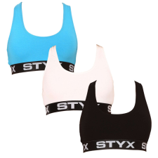 3PACK női sportmelltartóStyx többszínű (3IP09019) L melltartó