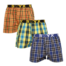 3PACK Tarka férfi klasszikus boxeralsó Styx sport gumi (3B092140) XL férfi alsó