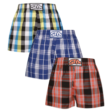 3PACK Tarka gyerek boxeralsó Styx klasszikus gumi (3J102426) 6-8 éves gyerek alsó