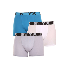 3PACK tarka long férfi boxeralsó Styx sport gumi (U9696167) M férfi alsó