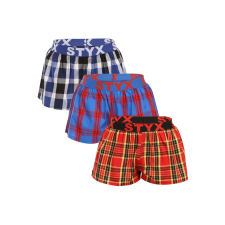 3PACK tarka női boxeralsó Styx sport gumi (3T10469) M női alsó