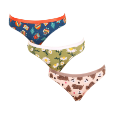 3PACK vidám női bugyi Dedoles (GMFB22357) XL bugyi, női alsó