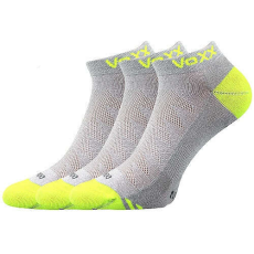  3PACK Világos szürke bambusz VoXX zokni (Bojar) S