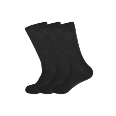  3PACK zokni Gianvaglia magas fekete (SK-201) S