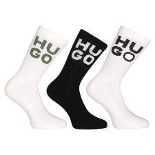 3PACK zokni HUGO magas többszínű (50518606 100) M férfi zokni