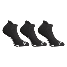  3PACK zokni Styx alacsony fekete (3HN960) L