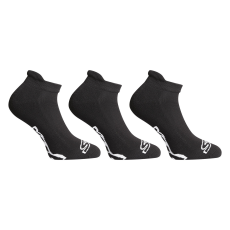  3PACK zokni Styx alacsony fekete (3HN960) S