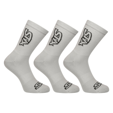  3PACK zokni Styx magas szürke (3HV1062) L
