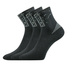  3PACK zokni VoXX sötétszürke (Codex) XL