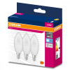  3PAK LED izzó E14 B35 7W = 60W 806lm 4000K Semleges 200° OSRAM ÉRTÉK