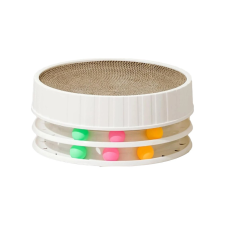  3rétegű macska kaparó játék-csörgővel macskabútor