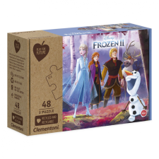  3x48 db-os Play for future puzzle - Frozen 2 puzzle, kirakós