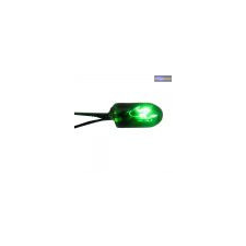  3x7mm 12V-os izzó zöld izzó