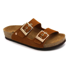  4015 LEON Comfort női bőr papucs gyógypapucs