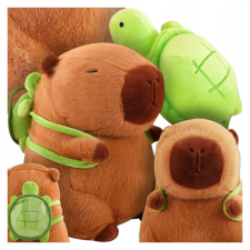 40 CM-ES CAPYBARA TEKNŐC HÁTIZSÁKOS KABALA PLÜSS PÁRNA PLÜSS PÁRNÁVAL formabedobó