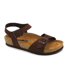  4307 LEON Comfort női bőr szandál gyógypapucs