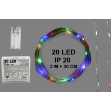  432134 ELEMES FŰZÉR,2M 20LED SZÍNES dekoráció