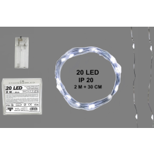  432145 ELEMES FŰZÉR,2M 20LED HIDEGF dekoráció