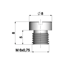 44 Ject Dellorto 6 Mm. 112 egyéb motorkerékpár alkatrész