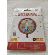 46cm Happy Birthday fólia léggömb lufi, héliummal is tölthető party kellék