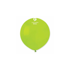 48 cm-es limezöld gumi léggömb - 50 db / csomag party kellék