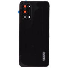  4906012 Gyári Oppo Find X3 Lite / Reno 5 Fekete akkufedél, hátlap mobiltelefon, tablet alkatrész