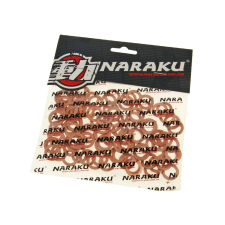 49 Réz tömítőgyűrűk Naraku 10x16x1.5mm 100 darab egyéb motorkerékpár alkatrész