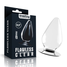 4.5'' Flawless Clear Anal Plug szexjáték