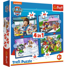 4 az 1-ben kirakós – Mancs Őrjárat kalandok puzzle, kirakós
