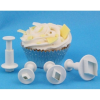  4 DARABOS FONDANT KISZÚRÓ ROMBUSZ , GYÉMÁNT