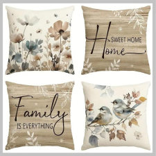  4 darabos őszi, kínai stílusú díszpárnahuzat szett WG352109 lakástextília