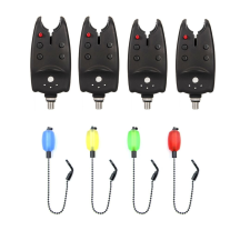 4 db figyelmeztető lámpa + 4 db lánclengő készlet, FishEdge SMX kapásjelző