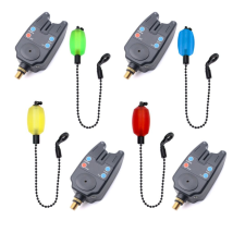 4 db figyelmeztető lámpa + 4 db lánclengő készlet, FishEdge SNZ kapásjelző