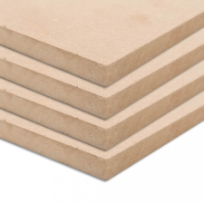  4 db téglalap alakú MDF-lap 120x60 cm 12 mm kreatív és készségfejlesztő
