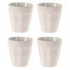 4-Home EH Charente porcelán pohár készlet, 250 ml, 4 db