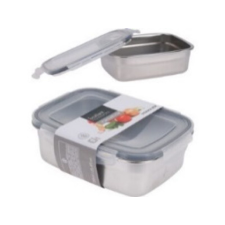 4-Home Family tároló doboz rm. Alj, műa. FedőTÁROLÓ 750ML 17X12,5X6CM konyhai eszköz