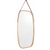 4-Home Függő tükör bambuszkerettel Lemi 3, 43 x 1,5 x 76cm