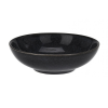 4-Home Mázas kőagyag tál, átmérő 18,5 cm, fekete, fekete