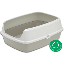 4-Home Moderna Maryloo macska WC, szürke, 50 x 38 x 21,4cm macskatoalett